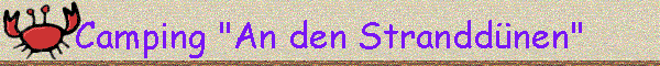 Camping "An den Stranddnen"