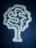 Fensterbild: Baum