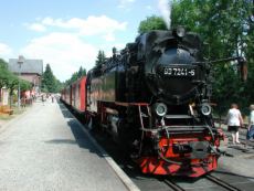 Dampflok der Harzquerbahn