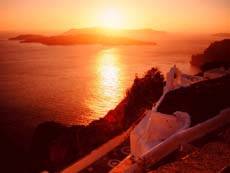 Caldera - Sonnenuntergang