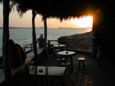 Sonnenuntergang am Aquarium - Sant Antoni