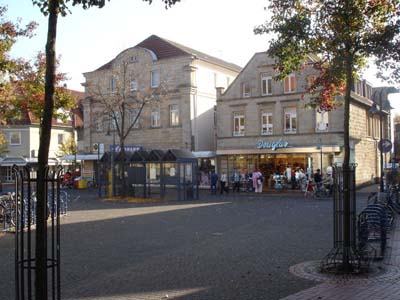 Stadtzentrum von Ibbenbren