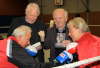 Boxbr�der Walter und Hans Johannpeter, Hans Tilkwoski und Heinrich Peuckmann