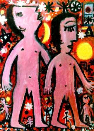 Two Wanderers/Zwei Wanderer © Ulrich Leive Two Wanderers/Zwei Wanderer