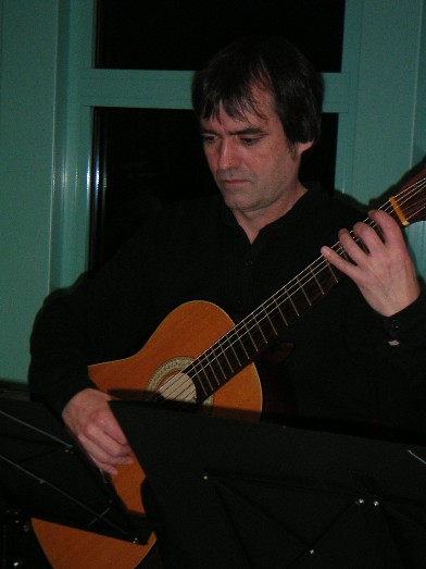 Pete mit Hopf-Gitarre