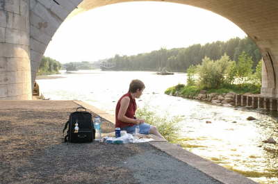 4-Picknick an der Loire