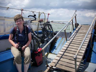 auf der F�hre bei Harwich