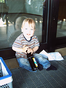 Unser Nachwuchs &uuml;bt auch schon