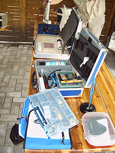 Alle sind gut ausgestattet