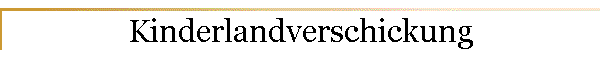 Kinderlandverschickung